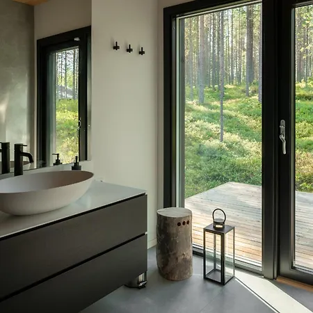 Naava - A Cozy With Two Saunas And Hill Views *