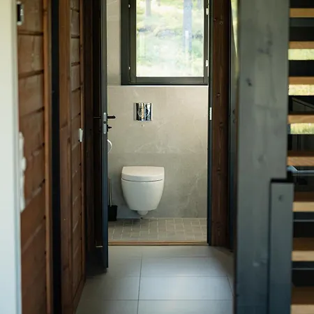 Naava - A Cozy With Two Saunas And Hill Views 木屋 鲁卡
